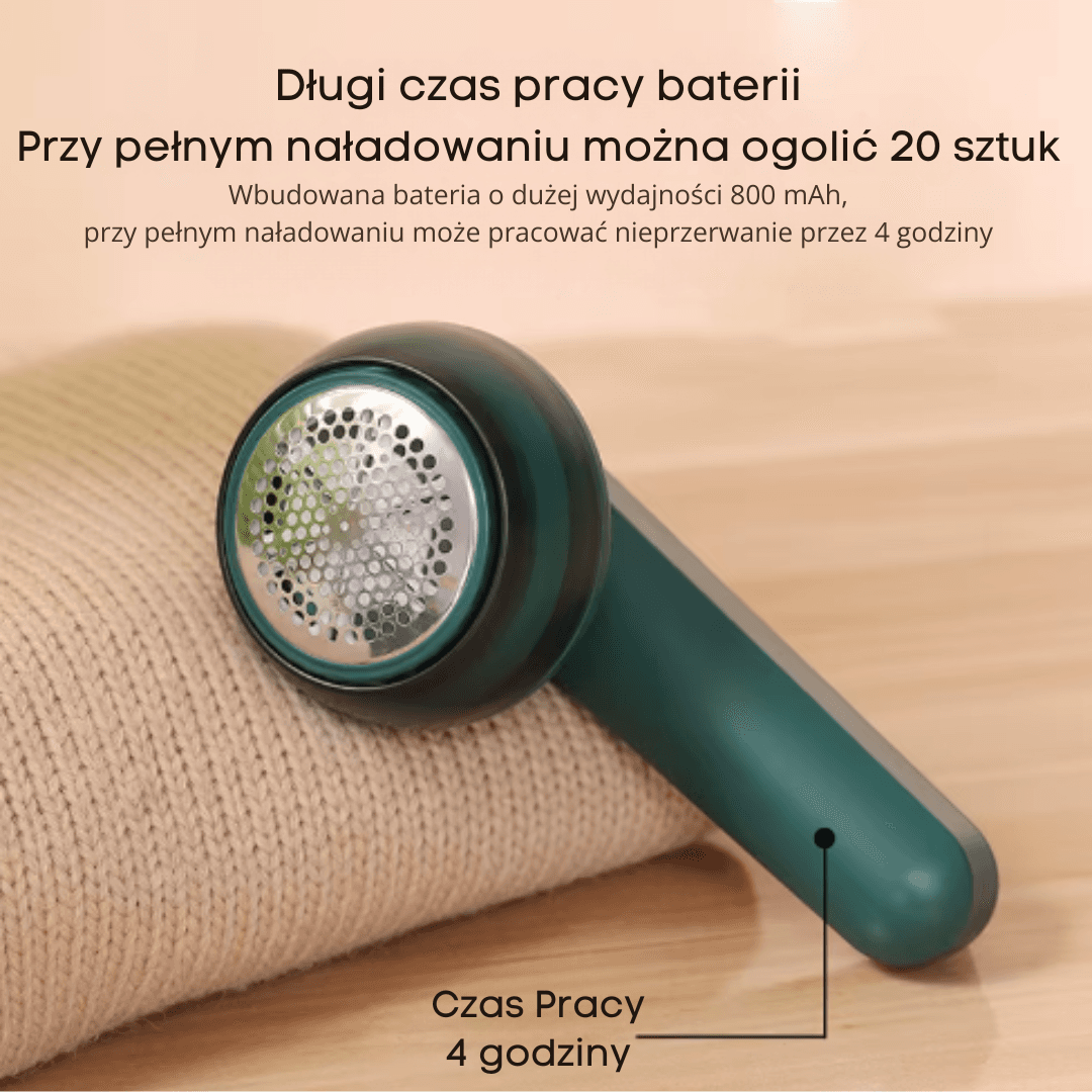 "CleanWeave Trimmer" - Maszynka Do Usuwania Kłaczków z Ubrań