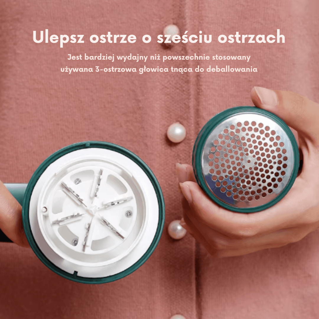"CleanWeave Trimmer" - Maszynka Do Usuwania Kłaczków z Ubrań