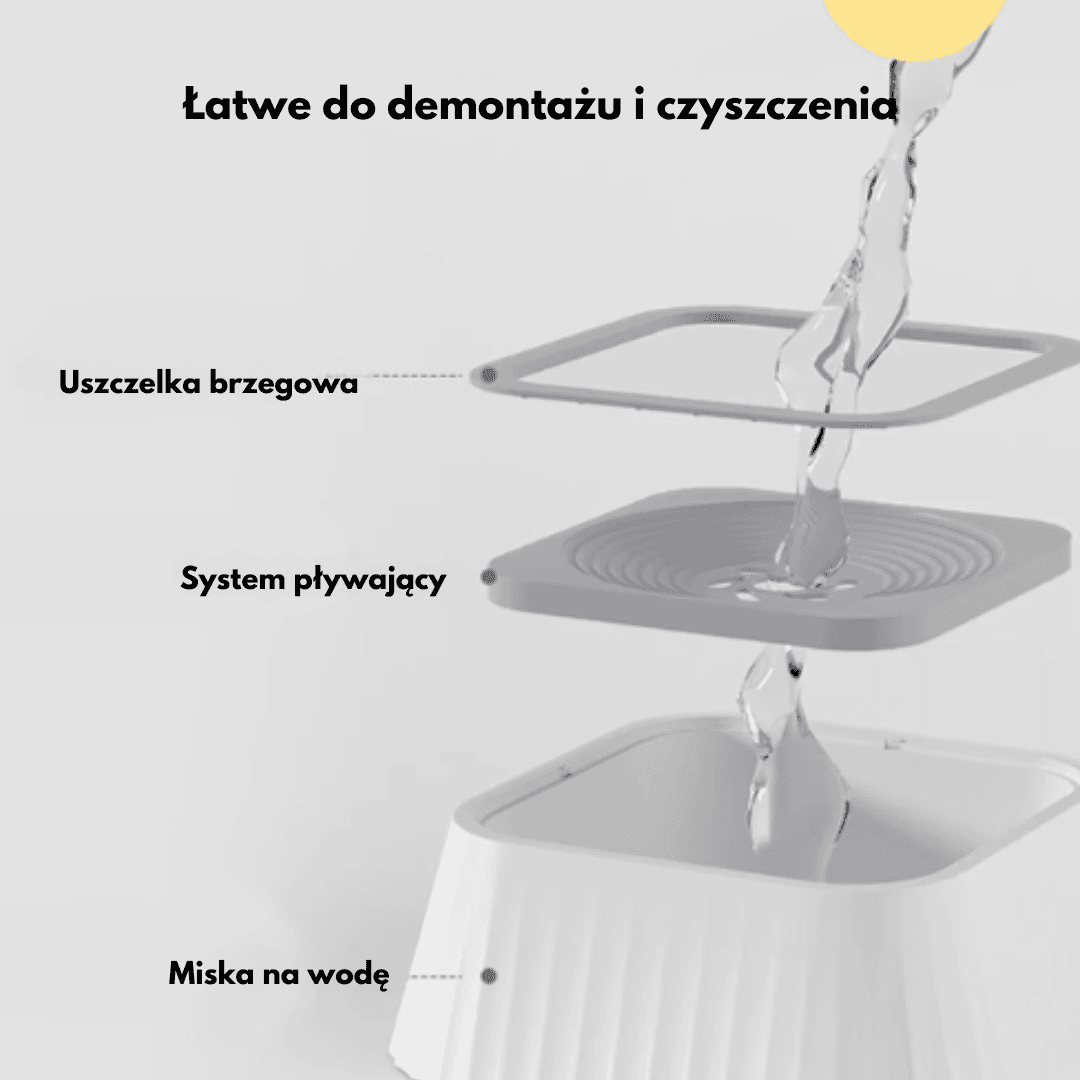 "AquaPet Balance" - Miska Niekapka Dla Zwierząt